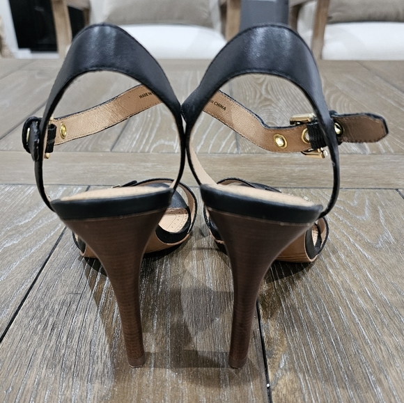 BROOKS BROTHERS Leather High Heels, Women's Size 8.5 - Picture 6 of 13